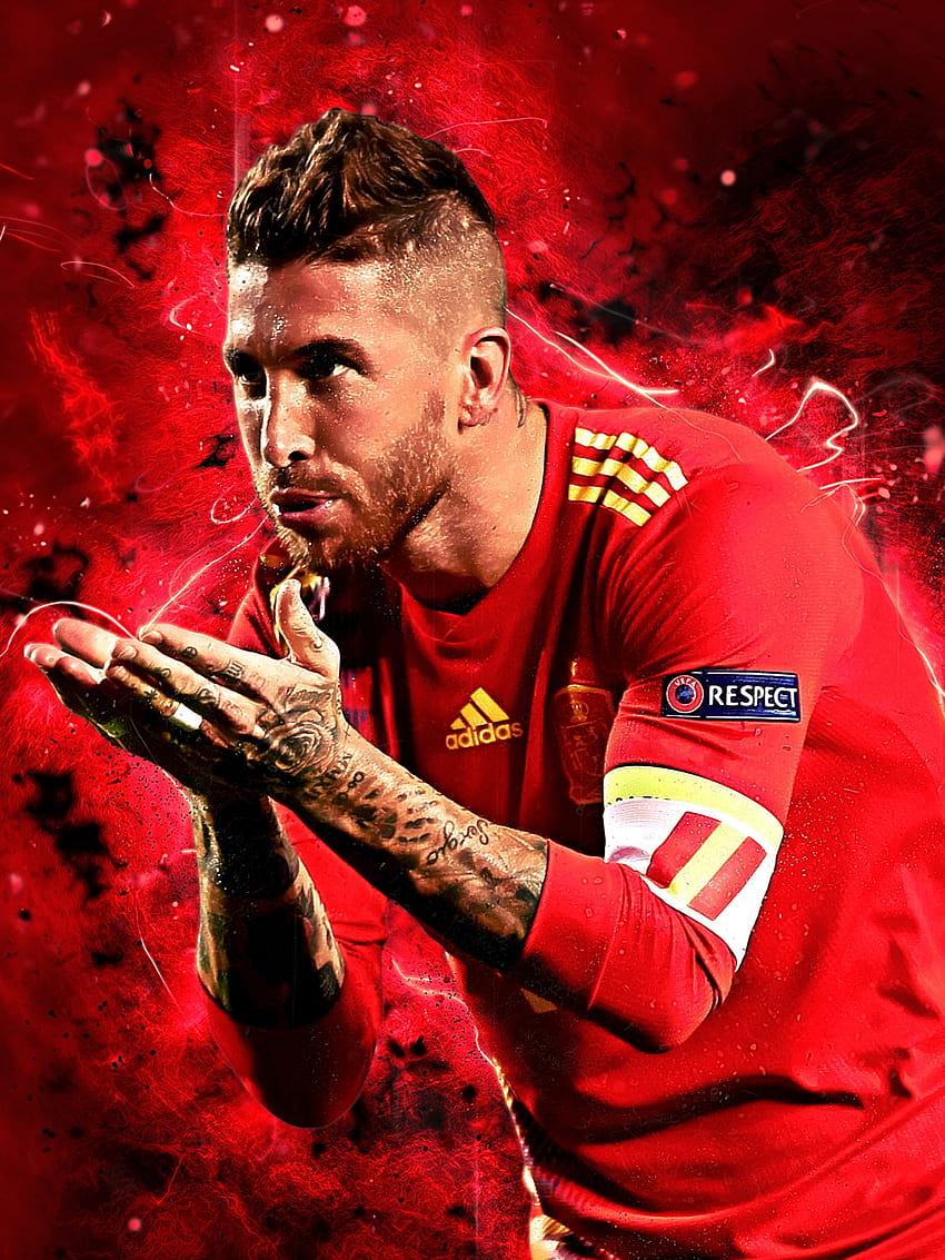 Sergio Ramos Spain Ultra Backgrounds [3840x2400] for your , Mobile & Tablet, ramos spain mobile HD phone wallpaper