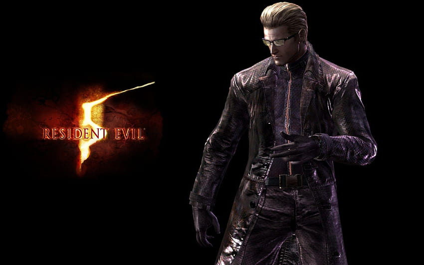 Albert Wesker in Resident Evil 5 backgrounds and HD wallpaper