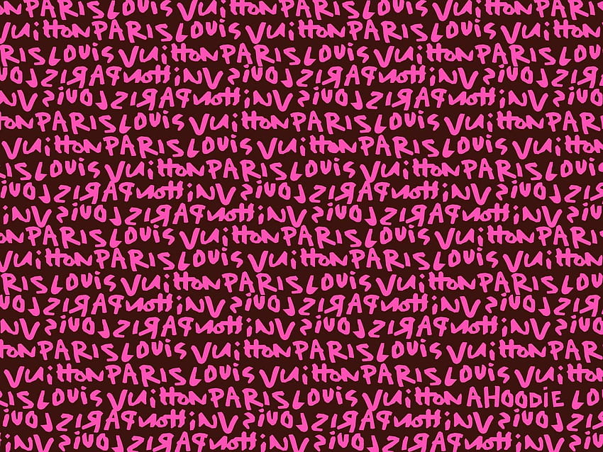Louis Vuitton Pink, lv aesthetics HD wallpaper