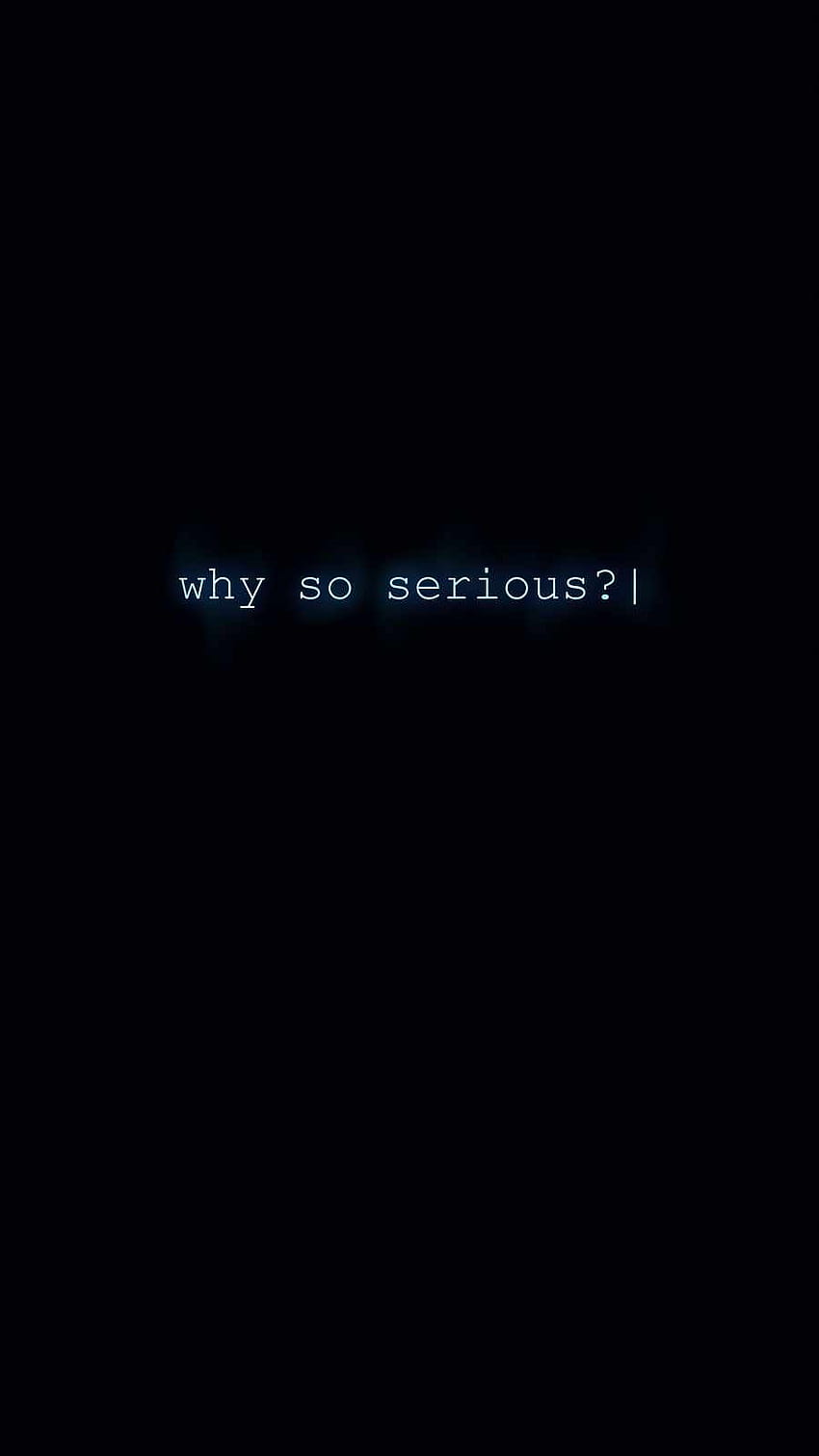 why so serious iphone HD phone wallpaper