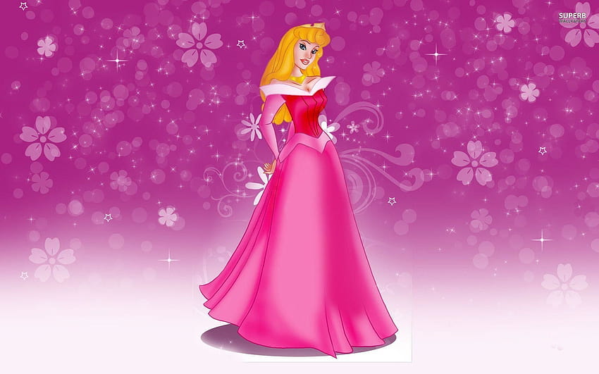 Princess Aurora, prince with a crown HD wallpaper