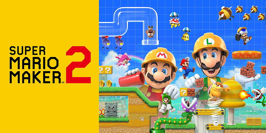 Check out Super Mario Maker 2's Story Mode and more with Nintendo HD wallpaper
