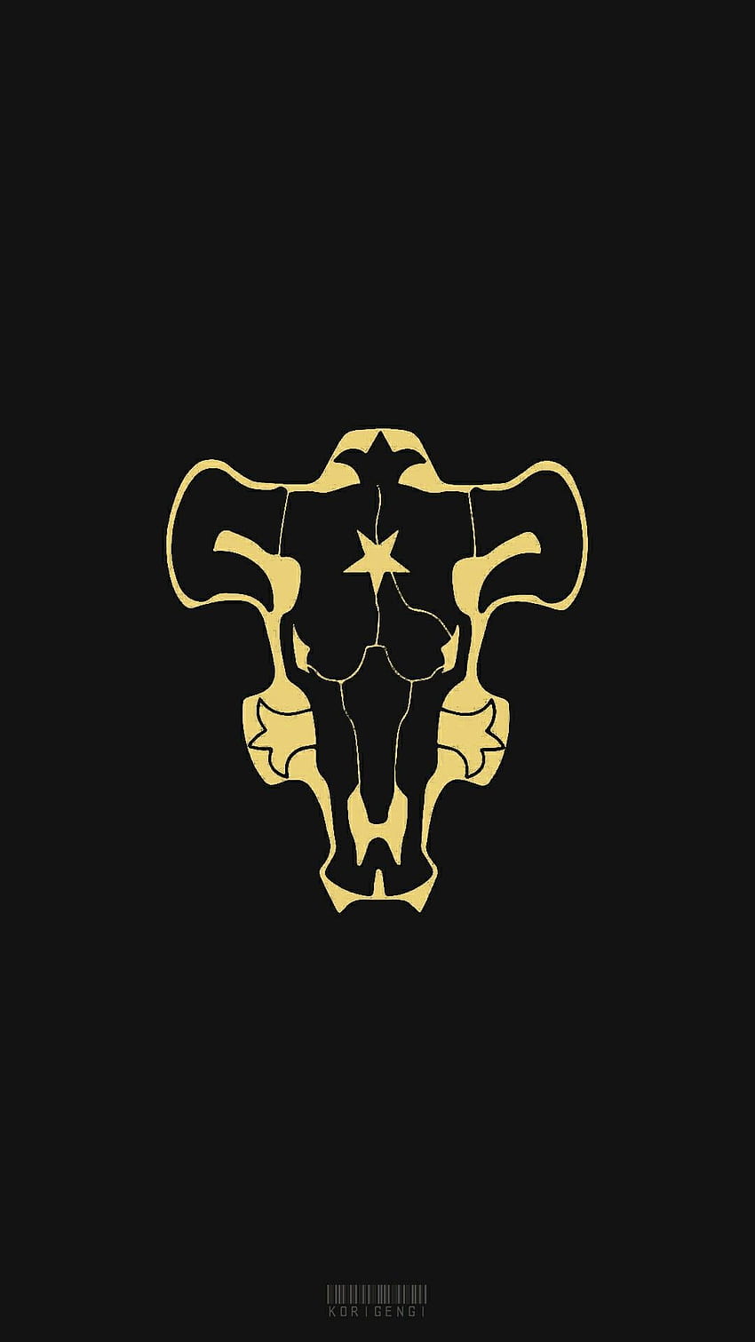 Black Bull LS, black bull logo HD phone wallpaper