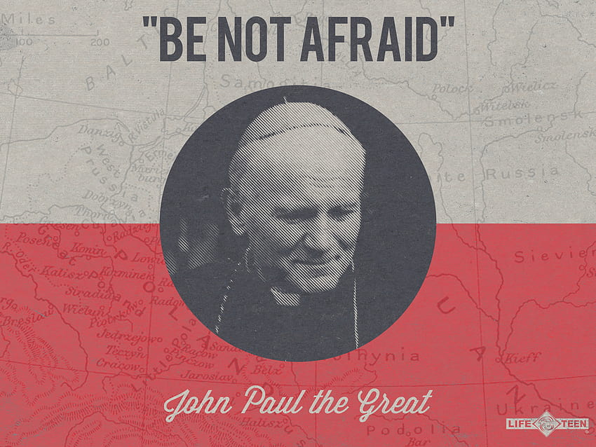 Не се страхувайте: Приемане на предизвикателството от JP2, папа Йоан Павел II HD тапет