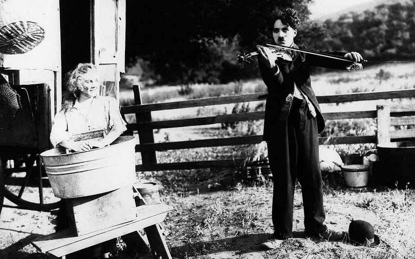 Charlie Chaplin Violinista Temas de Google, Charlie Chaplin Violinista fondo de pantalla