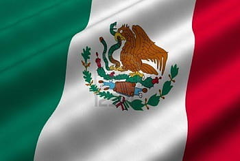 5in x 3in Mexican Flag Sticker