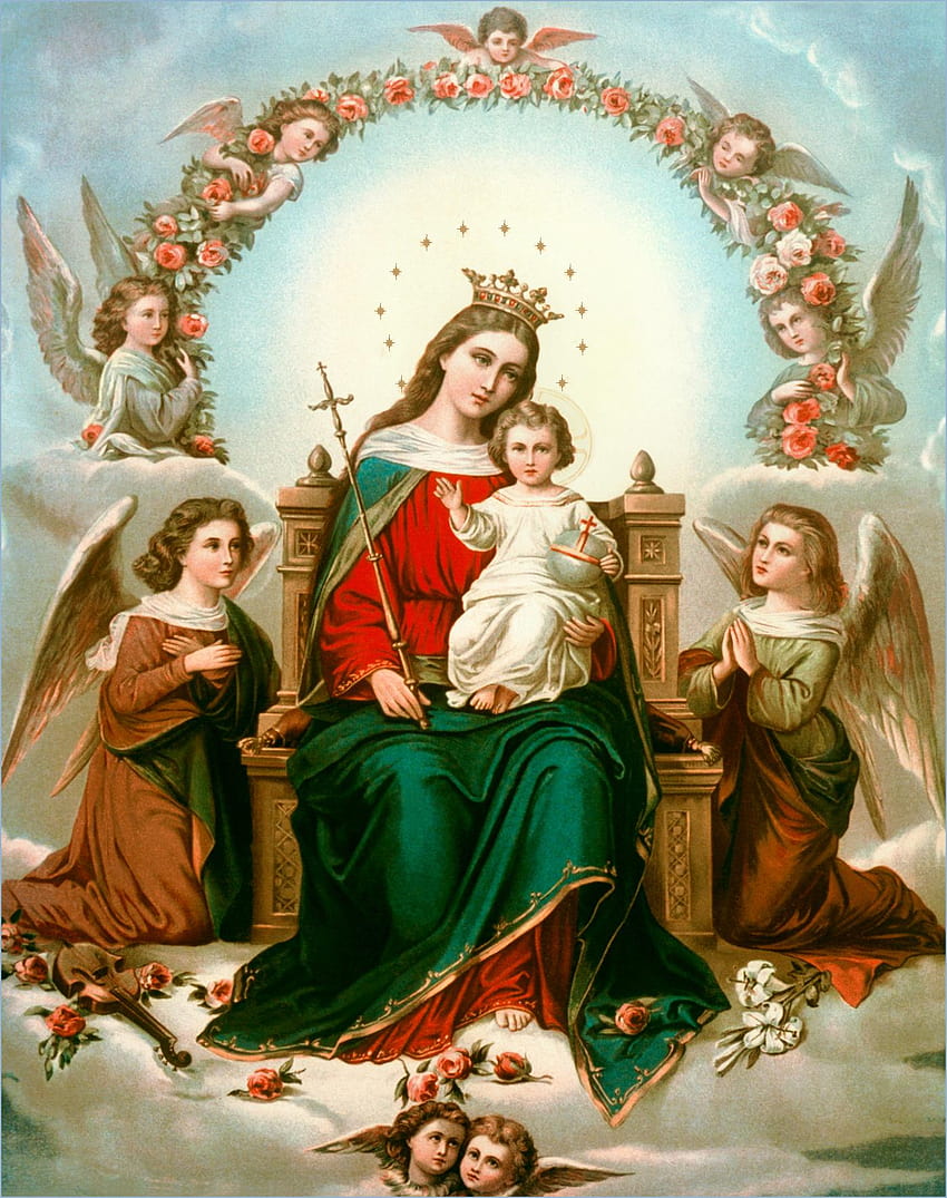 Maria und Jesus, Madha HD-Handy-Hintergrundbild