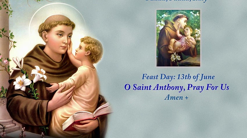St Anthony, saint anthony of padua HD wallpaper | Pxfuel