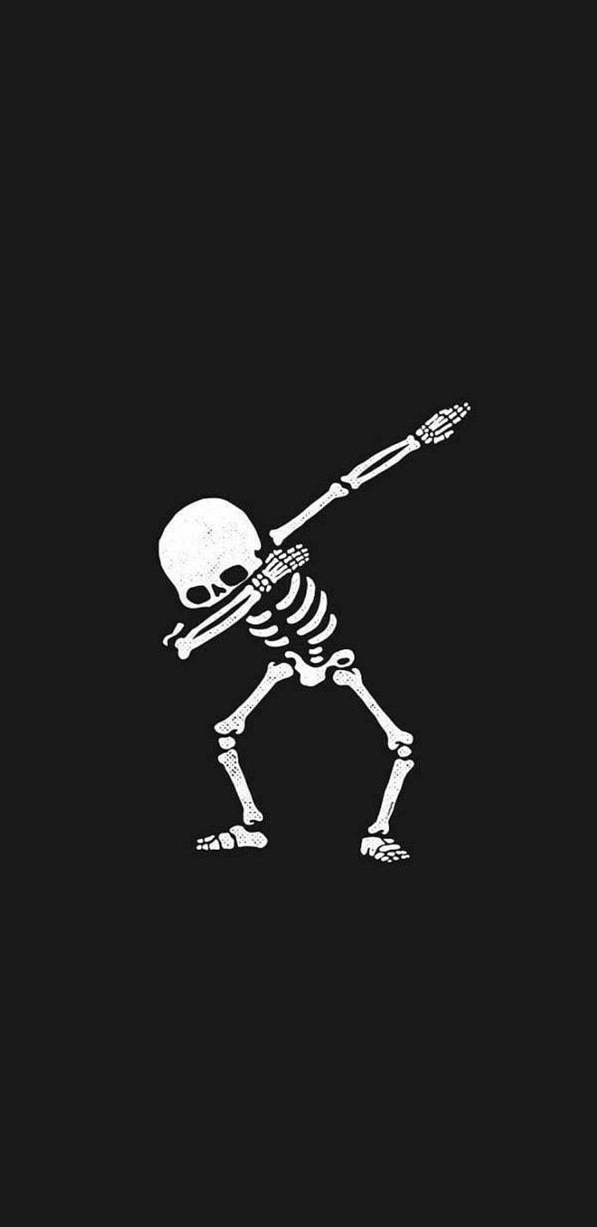 spooky scary skeletons HD phone wallpaper