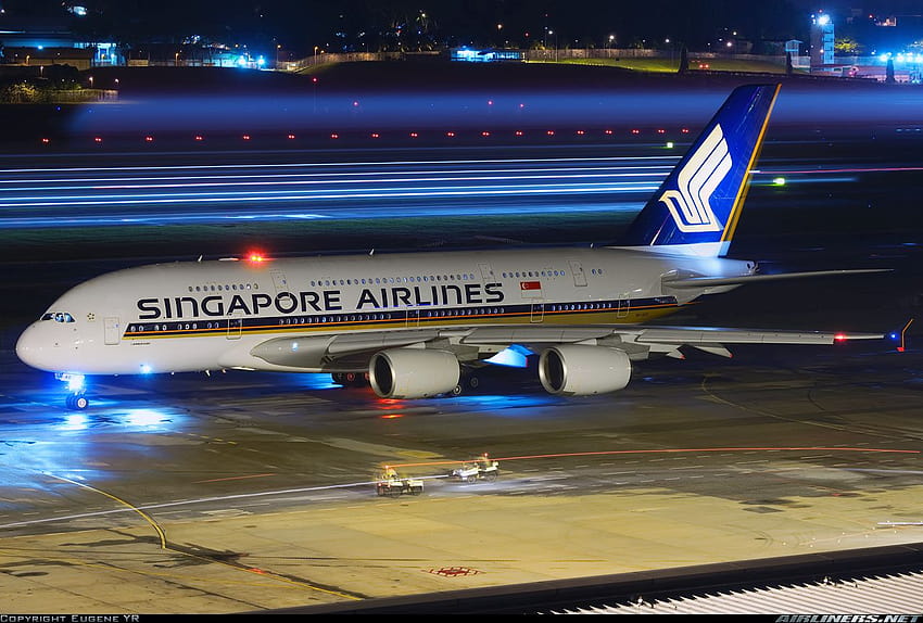 Airbus A380, singapore airlines HD wallpaper