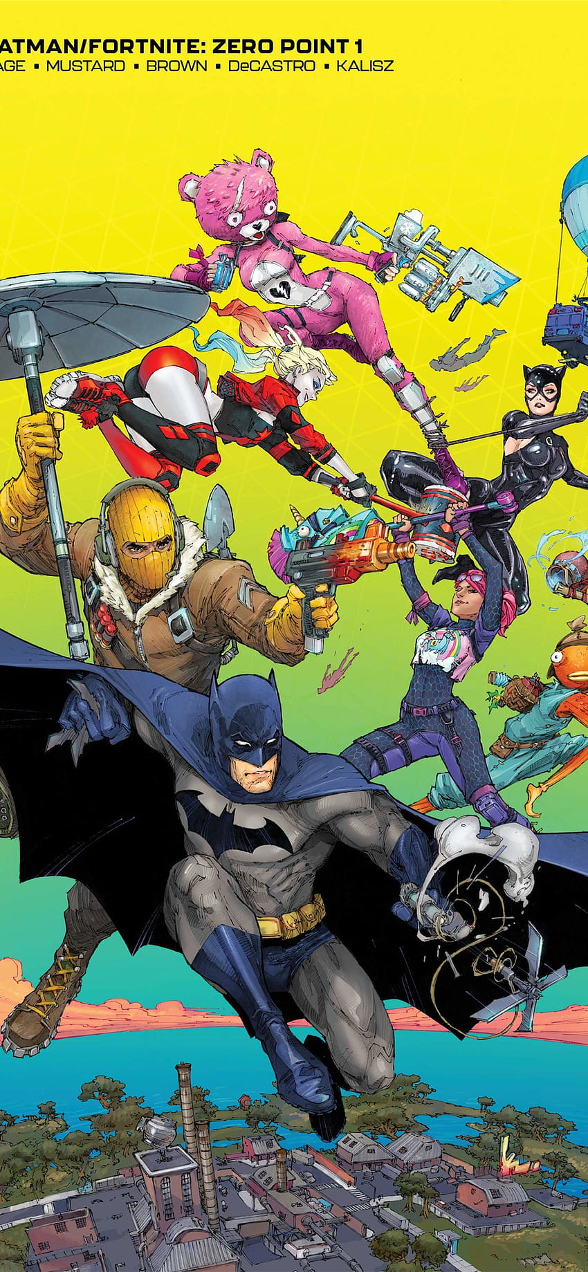 Best Batman comic book outfit fortnite iPhone HD phone wallpaper
