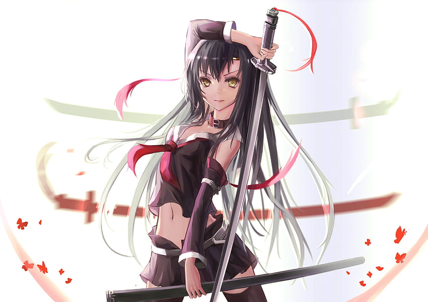 Anime Samurai Girl Portrait Closeup Generative AI Stock Illustration   Illustration of enjoying cosplayer 267747797