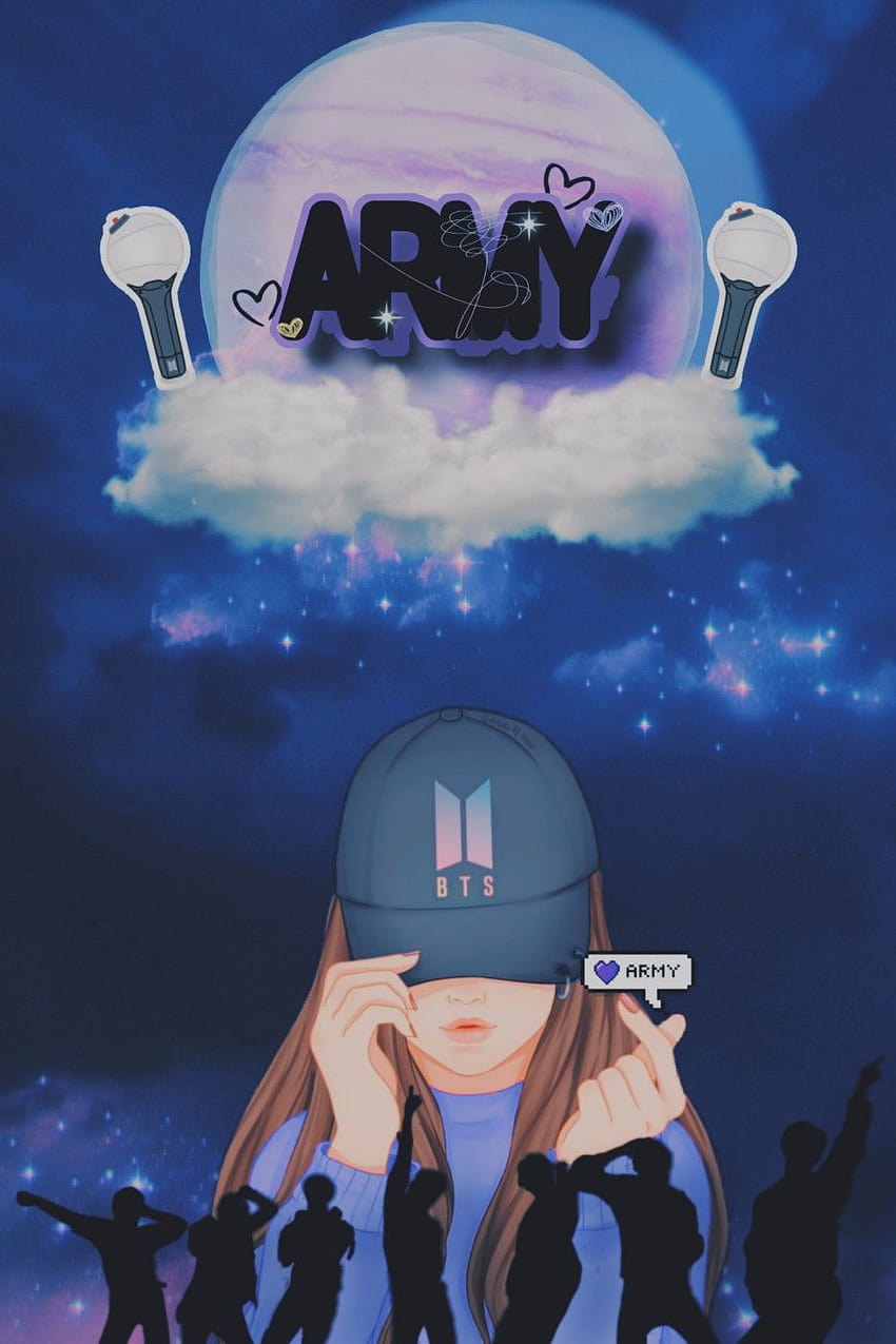 bts army girl HD phone wallpaper