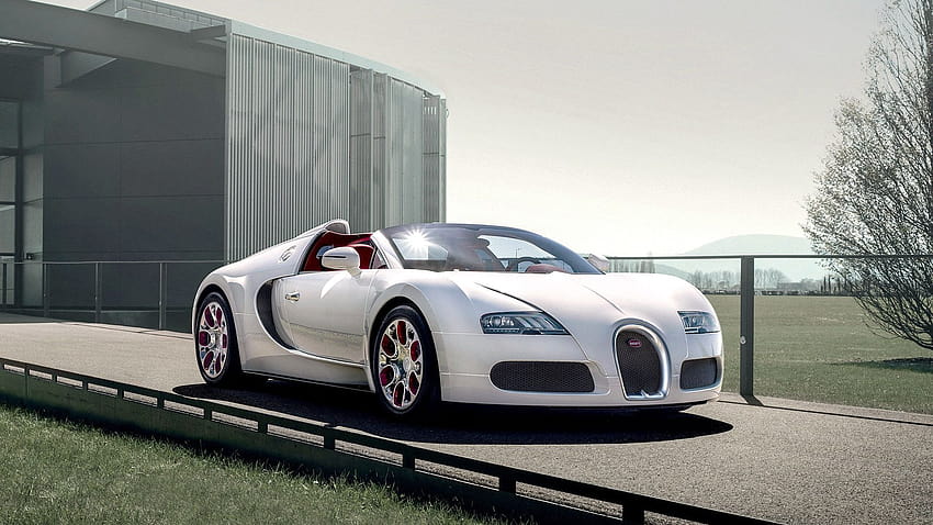 Bugatti White, white bugatti HD wallpaper | Pxfuel