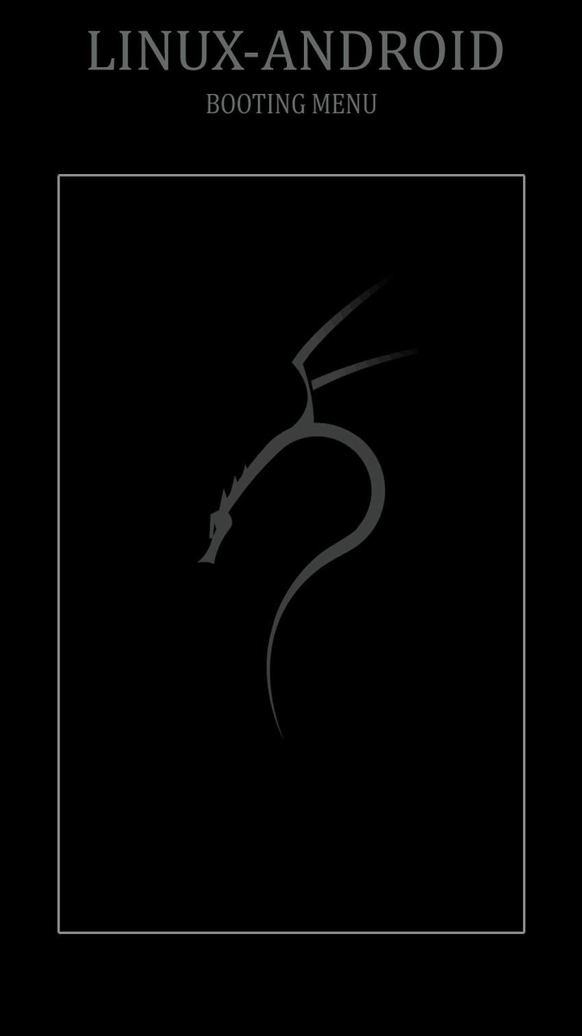 Kali Linux For Mobile posted by Ryan Sellers, amoled terminal linux HD phone wallpaper
