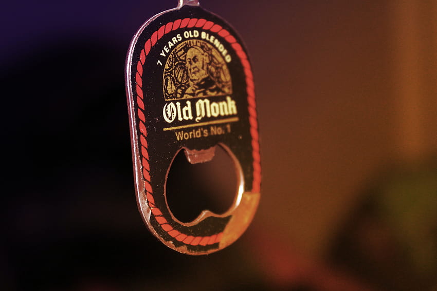 stock of alcoholic drink, logo, Old monk HD wallpaper