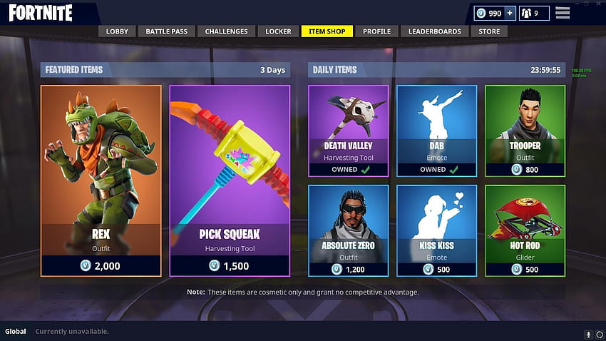 Daily Shop Rex and Pick Squeak, Fortnite-Rex-Haut HD-Hintergrundbild ...