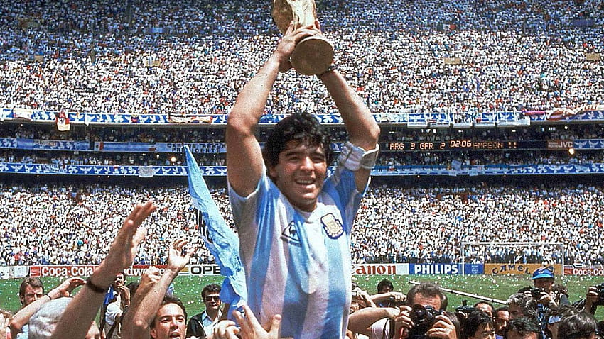 Diego Maradona will be remembered as one of soccer's greatest, the sport's ultimate flawed genius, maradona god hand HD wallpaper
