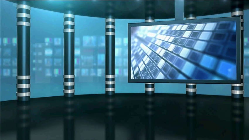 Pin no Virtual Studio Set, estúdio de tv papel de parede HD