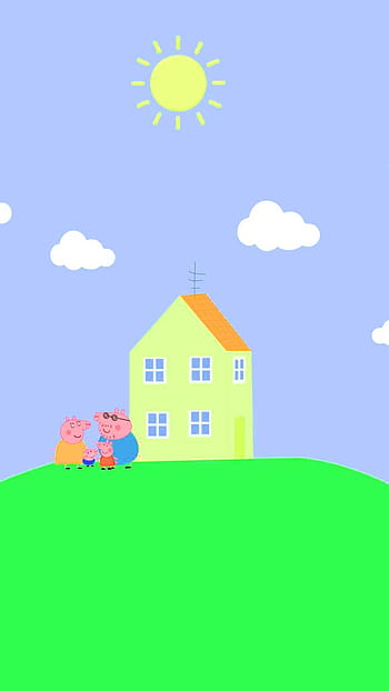 ᐅ143+ Peppa Pig House Wallpaper & Background For FREE