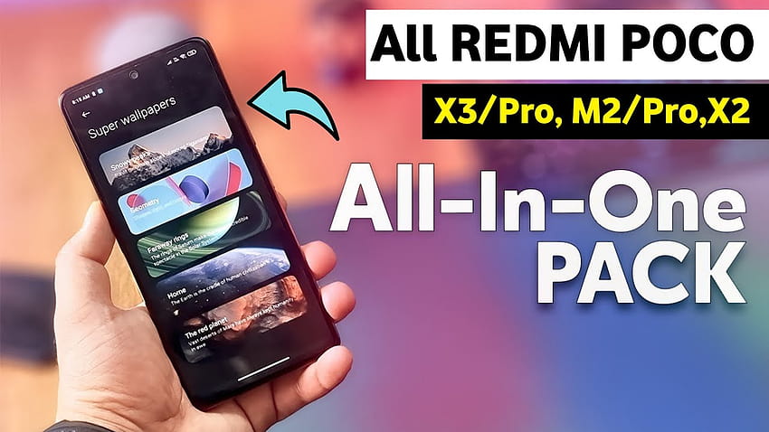 super wallpaper miui 13 poco x3 pro
