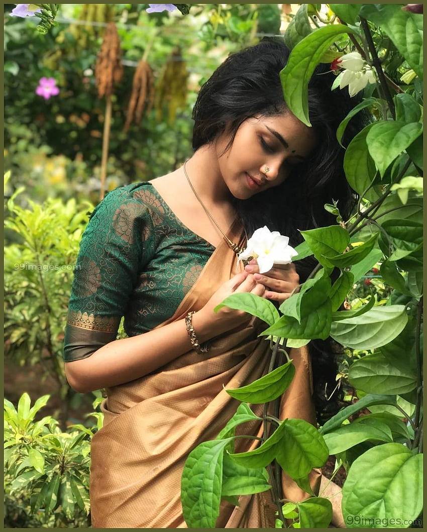 Anupama Parameswaran Beautiful & Mobile, ponsel gadis cantik india wallpaper ponsel HD