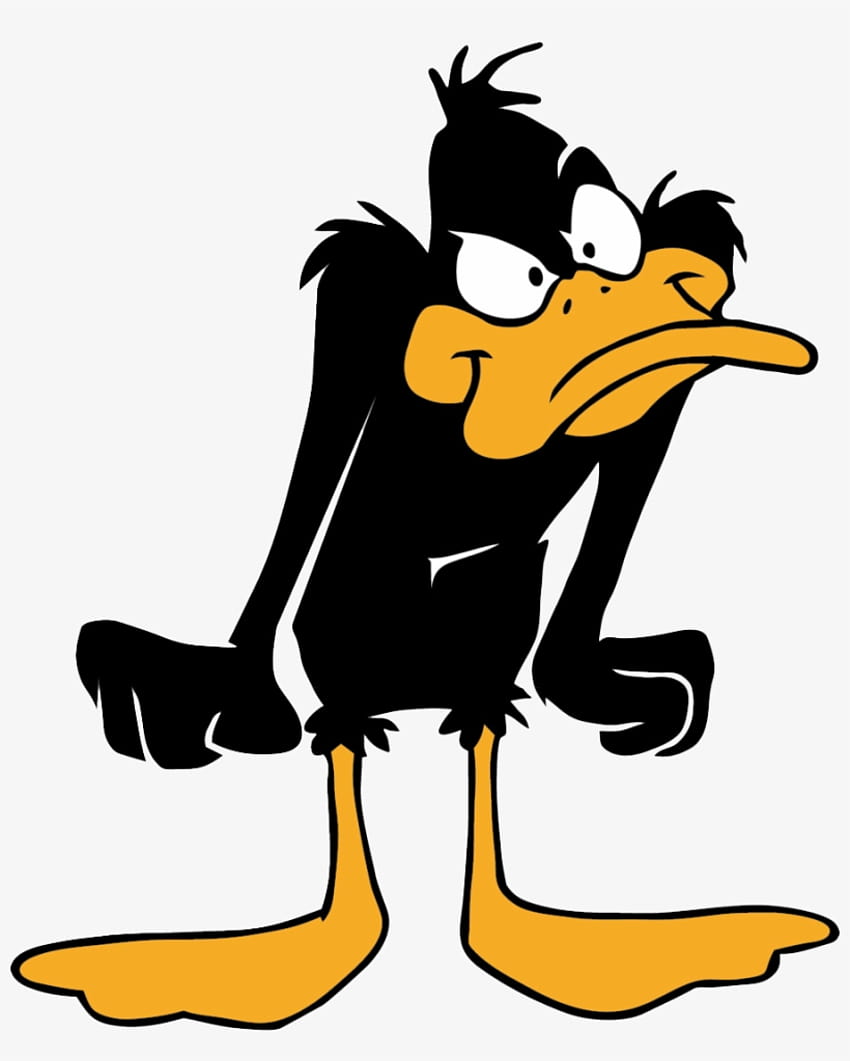 Angry Daffy Duck PNG, mad Daffy Duck HD тапет за телефон