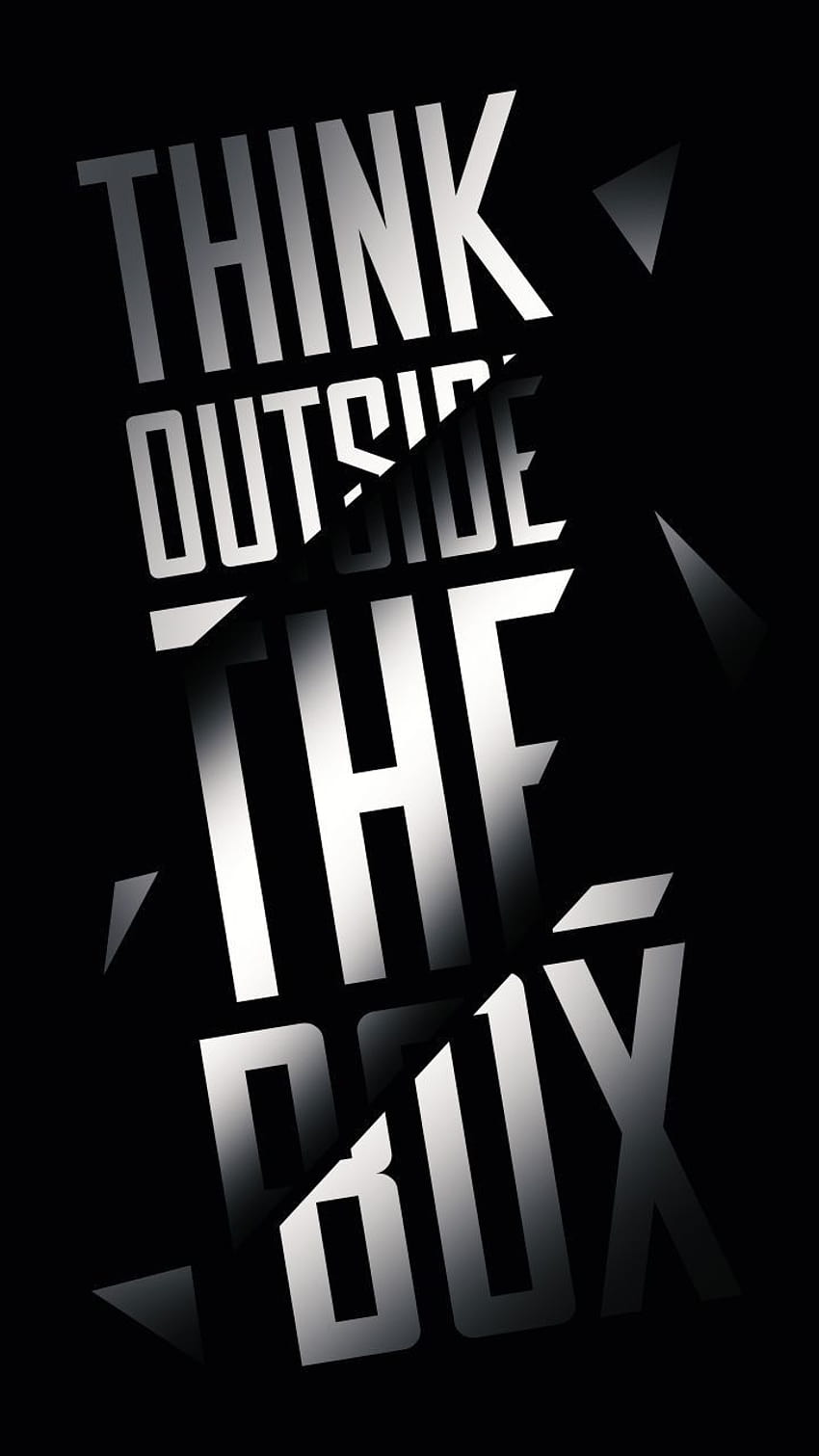 Think outside the Box HD phone wallpaper