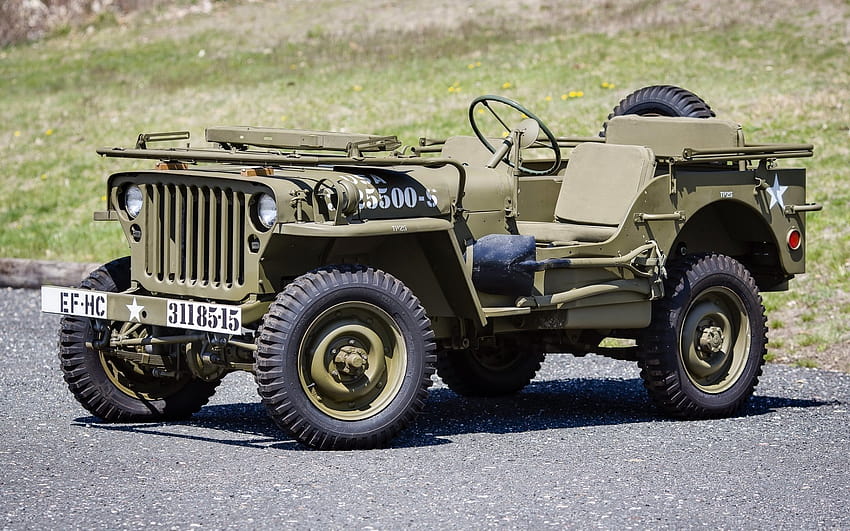 Willys MB, jeep militaire Fond d'écran HD