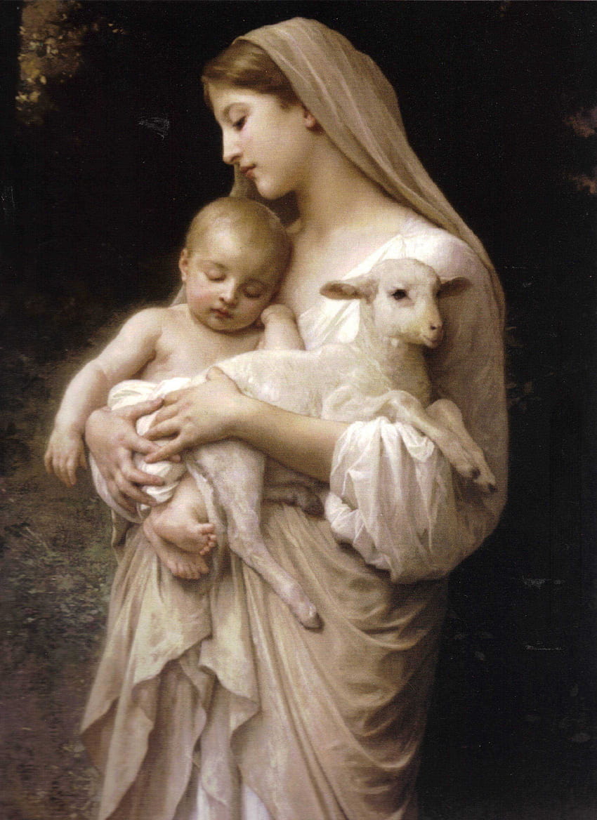 Perawan Maria Ibu Dengan Bayi Yesus Dari, mary ibu yesus wallpaper ponsel HD