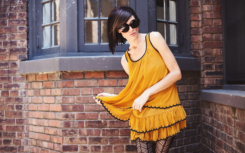 Fashion dress yellow HD wallpapers | Pxfuel