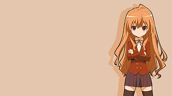 taiga Aisaka Toradora Anime Girl Cute Tsundere - Anime Girl Cute Tsundere,  HD Png Download - 708x895 (#5353799) - PinPng