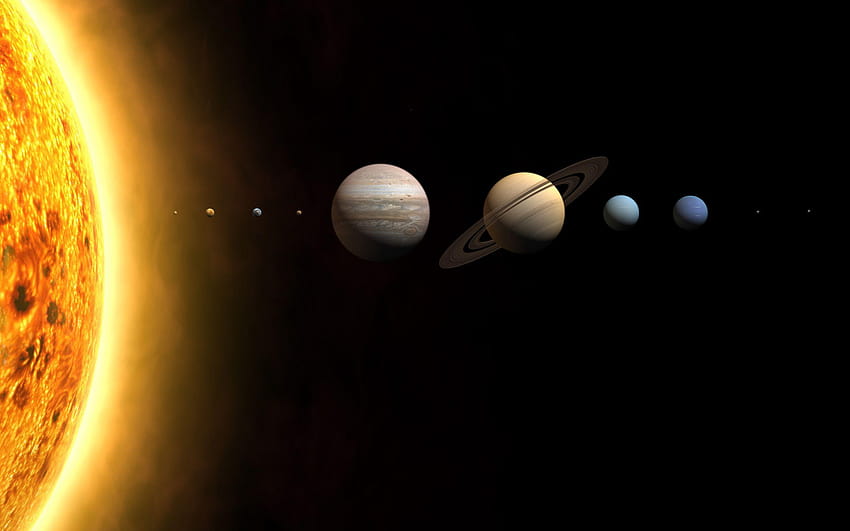 5 Solar System, solar system backgrounds HD wallpaper