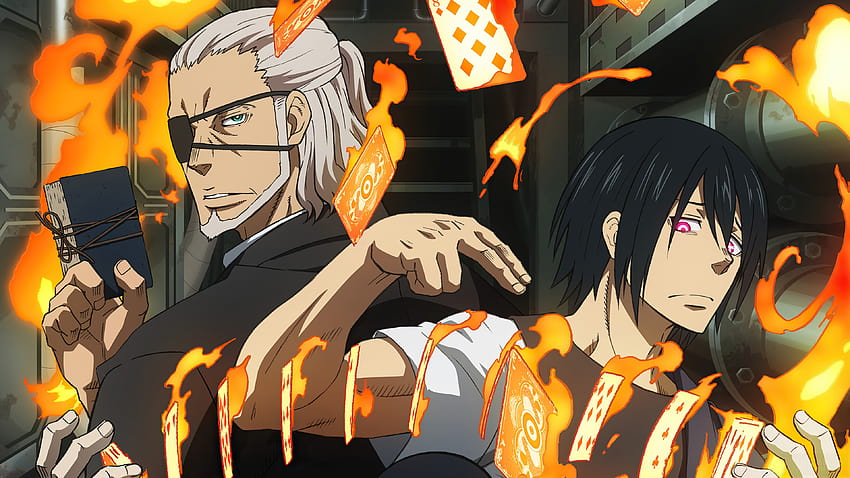 Fire Force Anime Enen No Shouboutai 炎炎ノ消防隊 Leonard Burns レオナルド バーンズ Benimaru Shinmon 紅丸新門 Hd Wallpaper Pxfuel