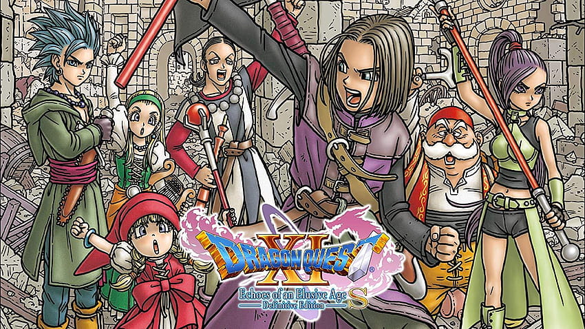 DRAGON QUEST XI S – Echoes of an Elusive Age, dragon quest xi s echoes of an elusive age definitive edition HD wallpaper