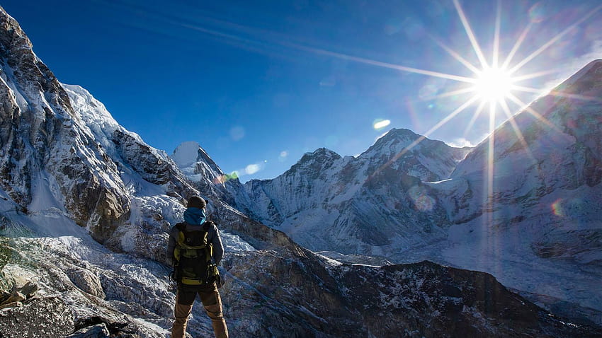 Everest Base Camp Trek in Nepal, Asia HD wallpaper