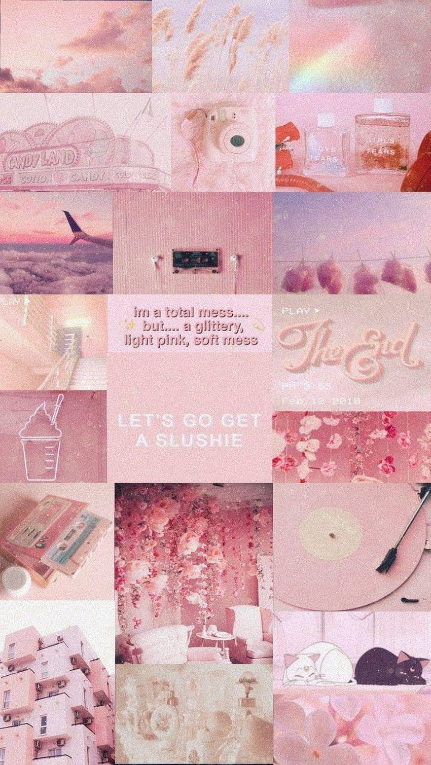 Soft Pink Aesthetic, pastel pink aesthetic HD phone wallpaper