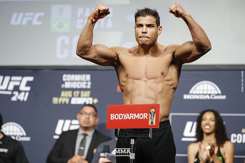 Paulo Costa among six UFC 241 fighters recommended to move up in HD wallpaper