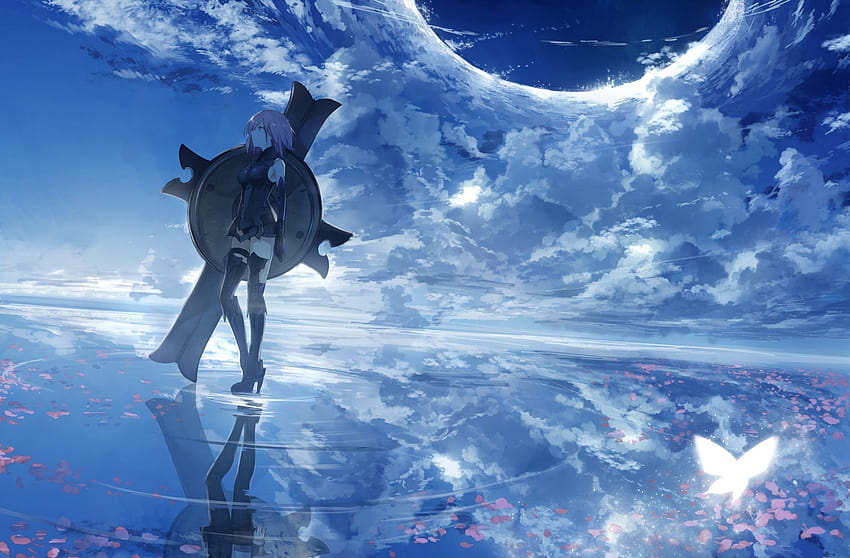 Fate Series Fate/Grand Order Mashu Kyrielight Shielder HD-Hintergrundbild