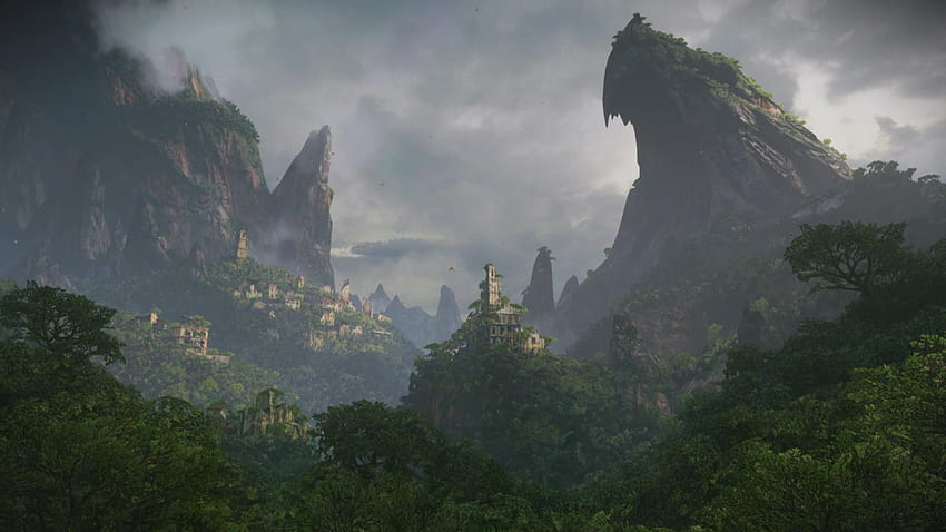 Uncharted 4] [스크린샷] Jungle/Ruins [1920x1080] : PS4, unchated 4 HD 월페이퍼