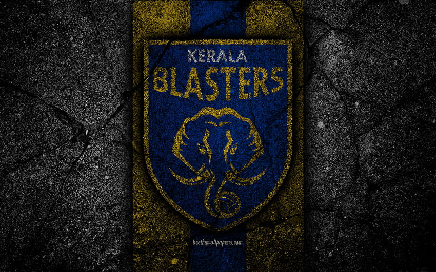 Fc Kerala Blasters, Isl, Logo, Hindistan Süper Ligi HD duvar kağıdı