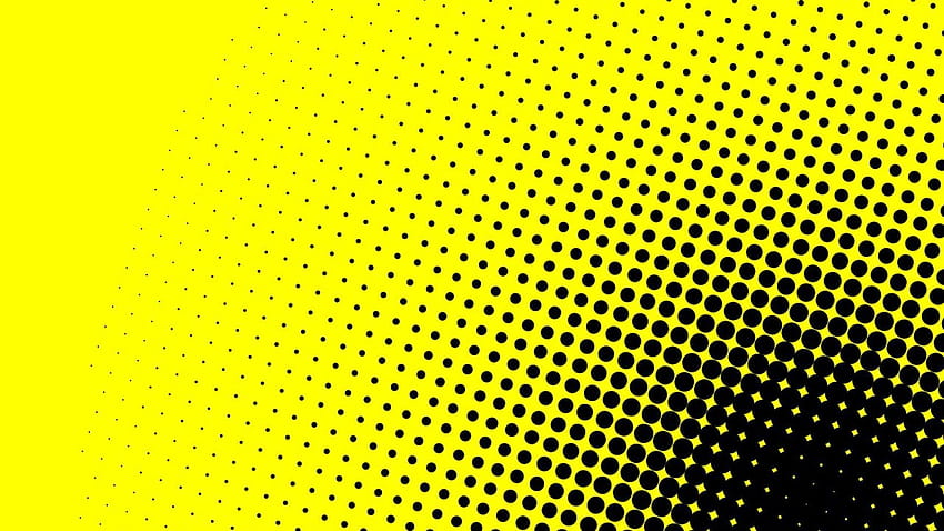 amarillo y negro fresco fondo de pantalla