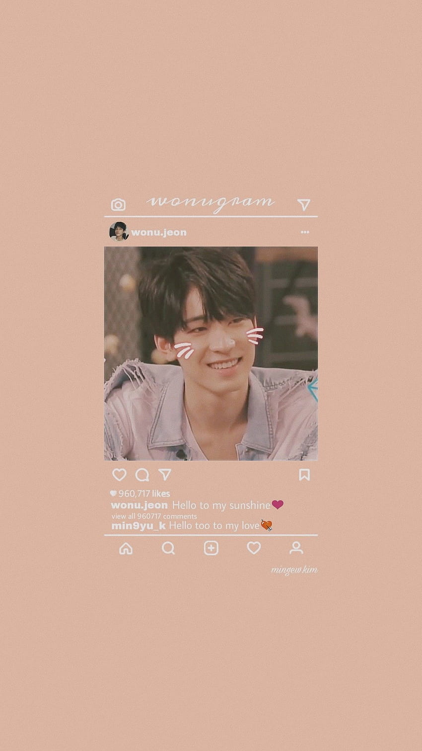 Wonwoo lockscreen, wonwoo aesthetic HD phone wallpaper | Pxfuel