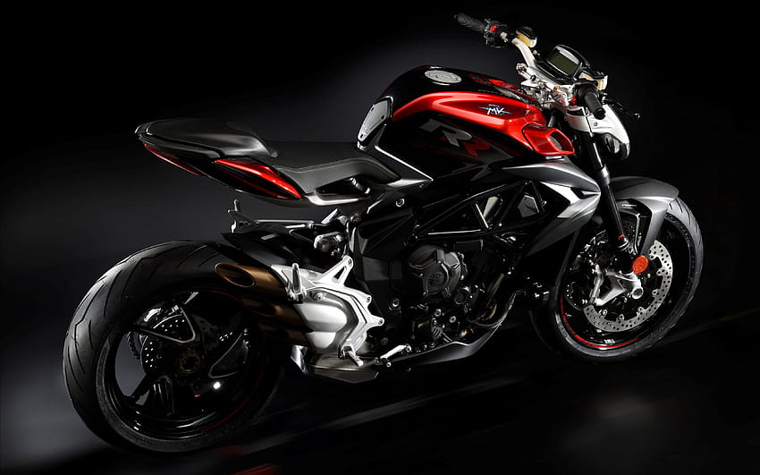 Últimas : MV Agusta Brutale 800 RR, moto deportiva negra y roja, Motocicletas, mv agusta dragster fondo de pantalla