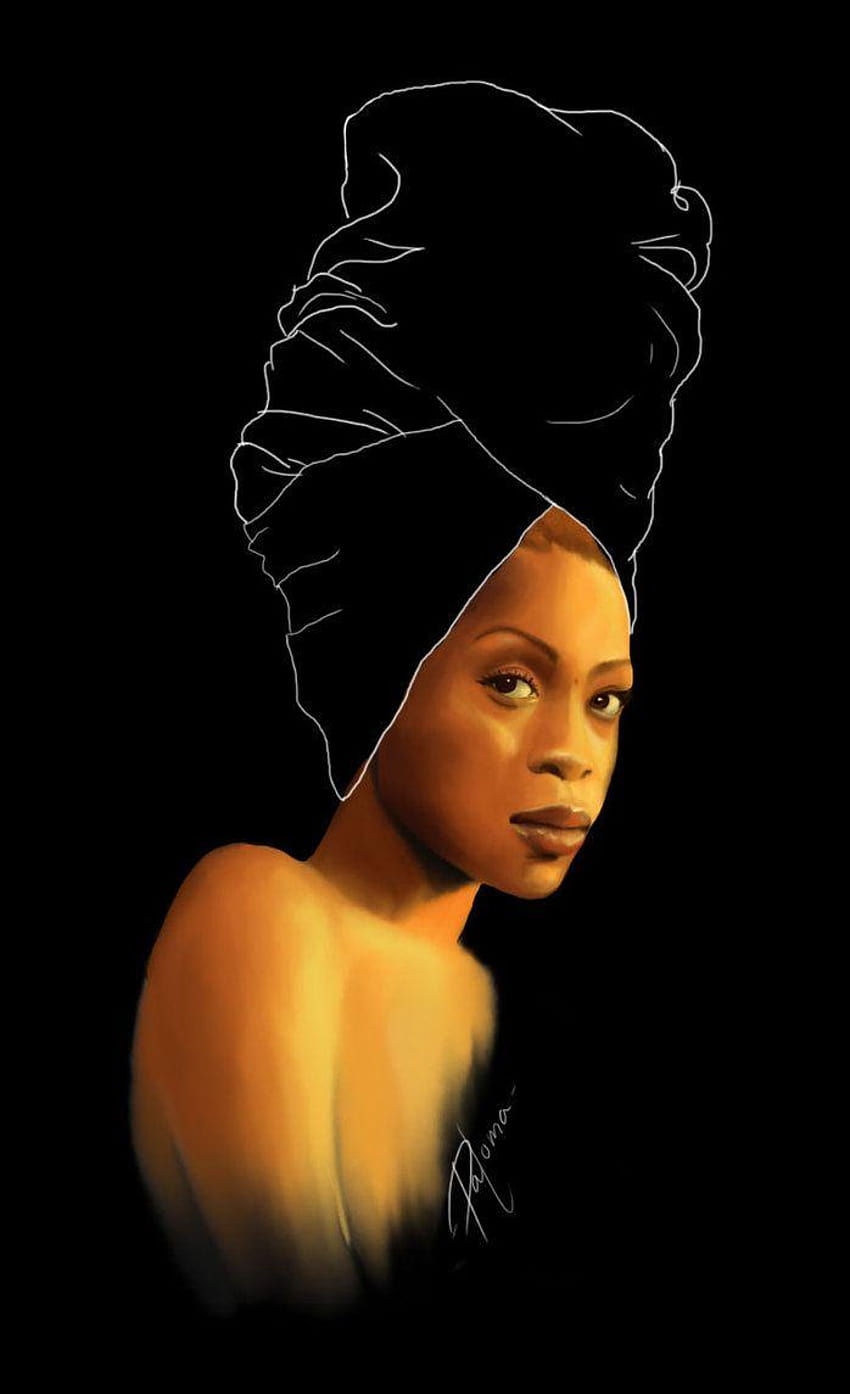 Erykah Badu par PanSoul Fond d'écran de téléphone HD