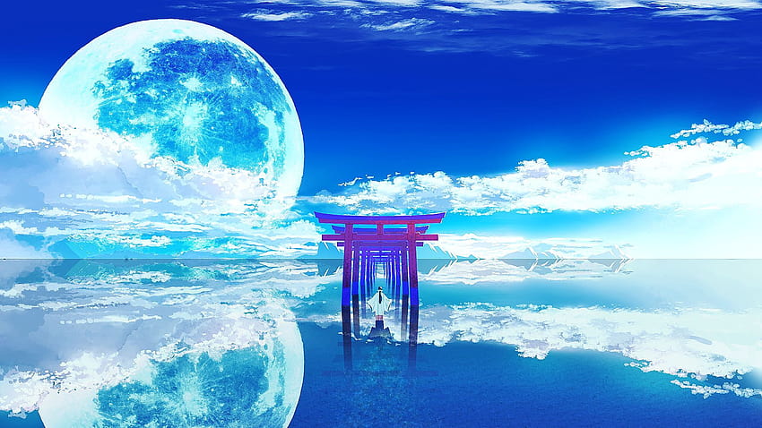 Peaceful Infinity, anime tenang Wallpaper HD