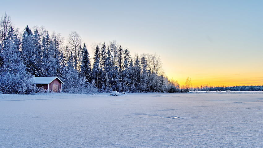 일몰 풍경 자연 겨울 눈 태양 스카이라인 숲 잔디 필드 skyscapes 1920x1080 wallpap – Art Skyline, 겨울 초원 HD 월페이퍼