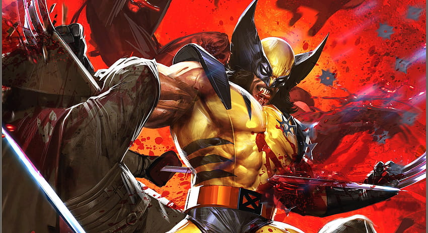 Kerangka Wolverine pada Anjing, kartun wolverine Wallpaper HD