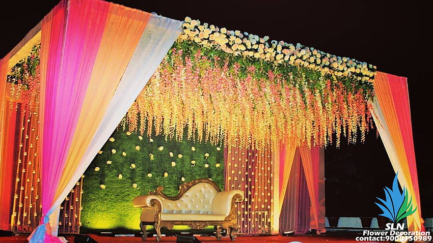 Wedding Reception Stage Decoration Ideas