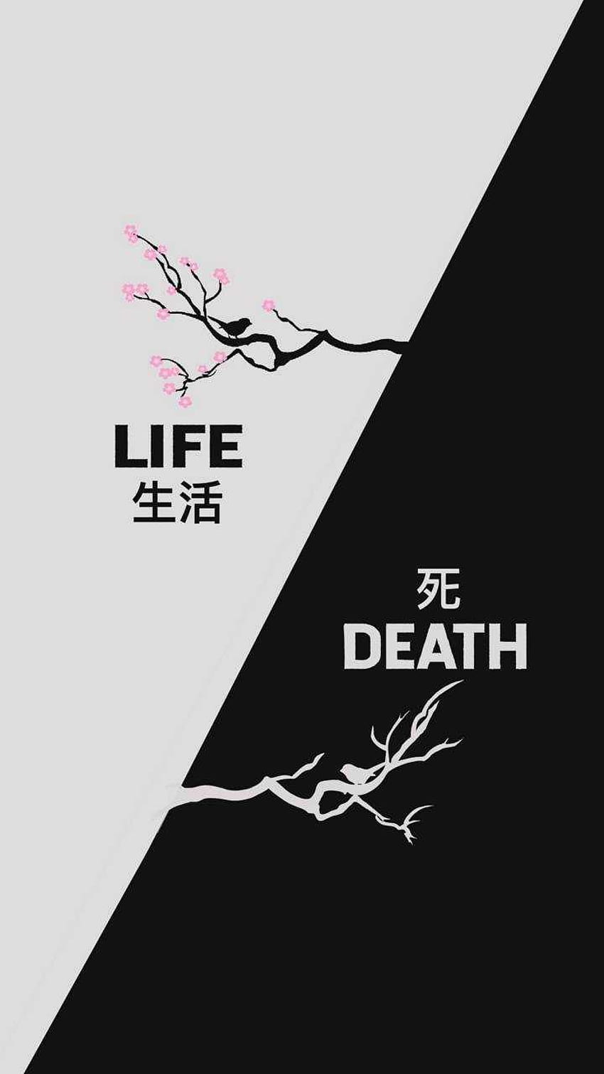 iPhone Vida e Morte, vida ou morte Papel de parede de celular HD